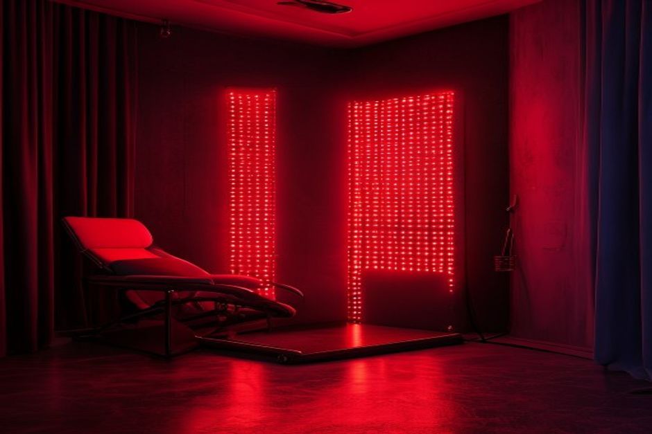 Red light panel
