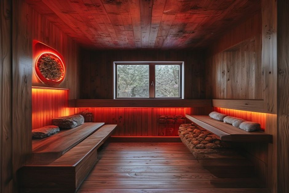 Private infrared sauna